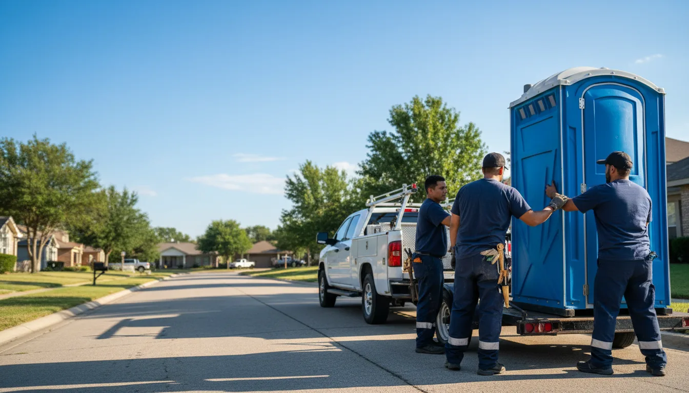 Portable Toilet Rental in Stevensville, PA near me